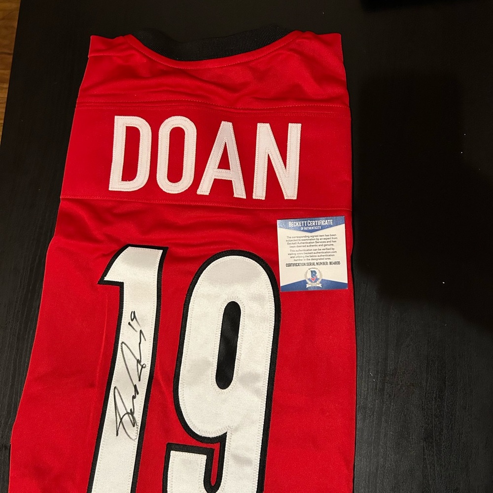 Shane Doan Signed Jersey